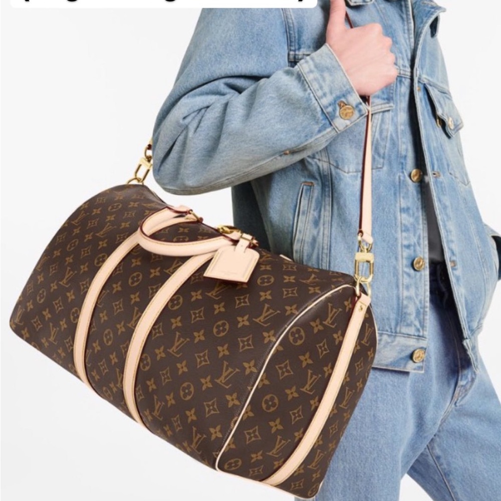 Authentic Louis Vuitton monogram Keepall Bandoliere 50 - Picture 3 of 16
